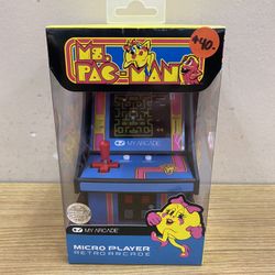 MS. PAC-MAN MY ARCADE MICRO PLAYER