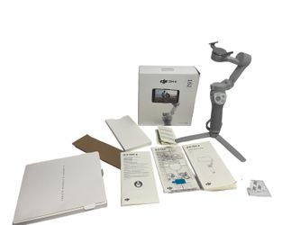 DJI OM 4 Smartphone Gimbal Stabilizer w/ Tripod, Box & Manuals Tested Working