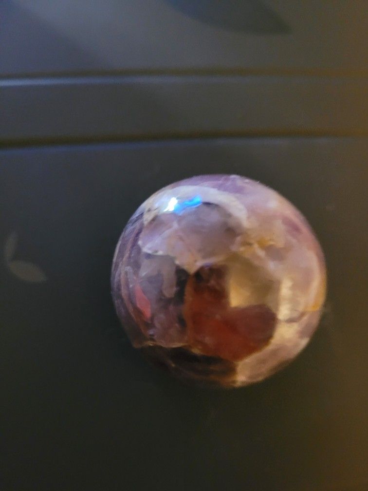 Crystal Sphere And Crystal Pendants