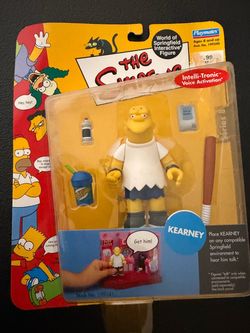 2002 The Simpsons World of Springfield Kearney Interactive Figure Playmates MOC