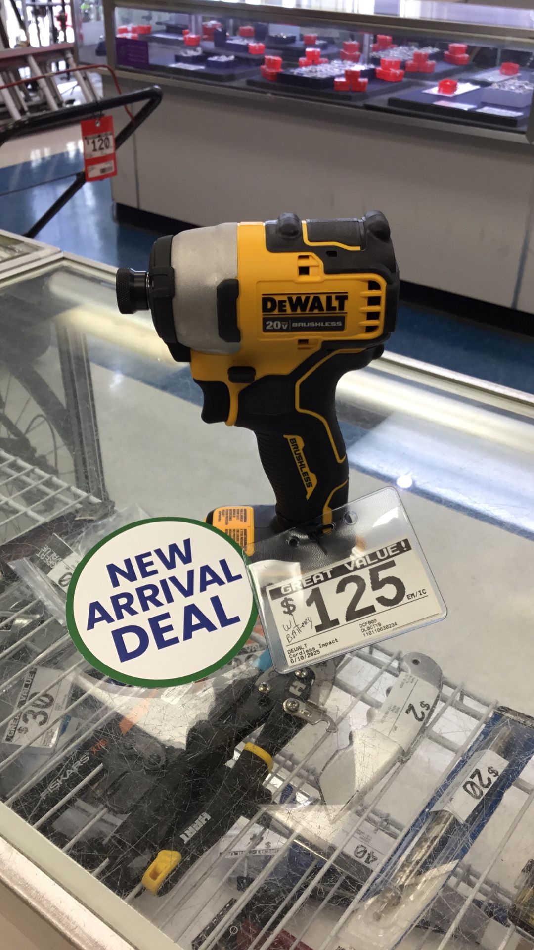 $125. DeWalt Cordless Drill