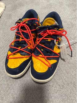 Nike Dunk Low Off-White University Gold