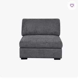 Sectional armless