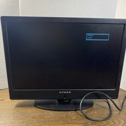 *NO REMOTE* Dynex Model #DX-LCD19-09 19" LCD TV Tested & Works With Stand Black