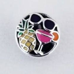 NEW Authentic  Sterling Silver Pandora SUMMER FUN Beach Sunglasses Charm 