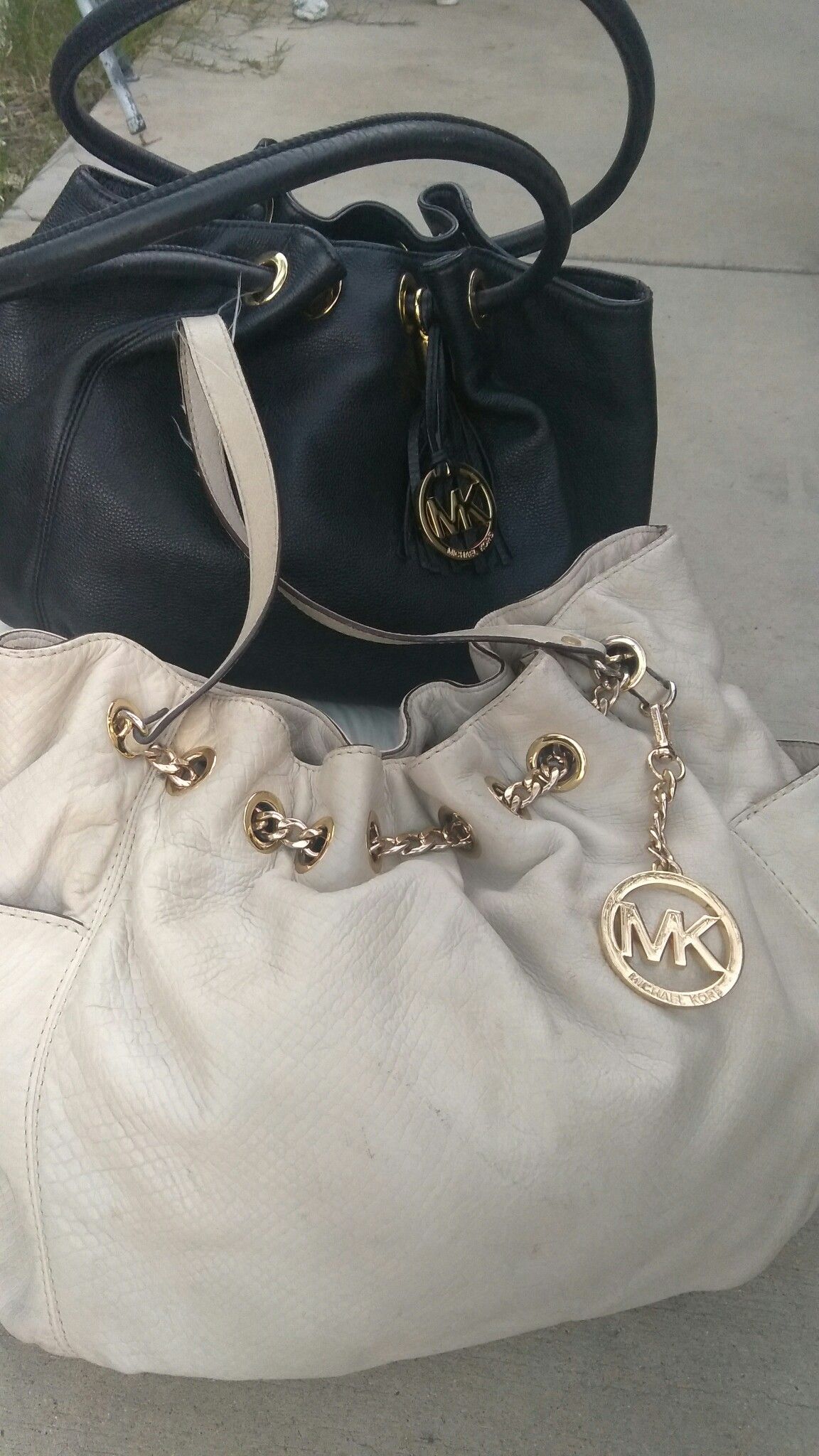 MK LEATHER BAGS BUNDLE USED * FIRM $$