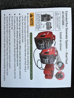 Hose System For Honda Generator