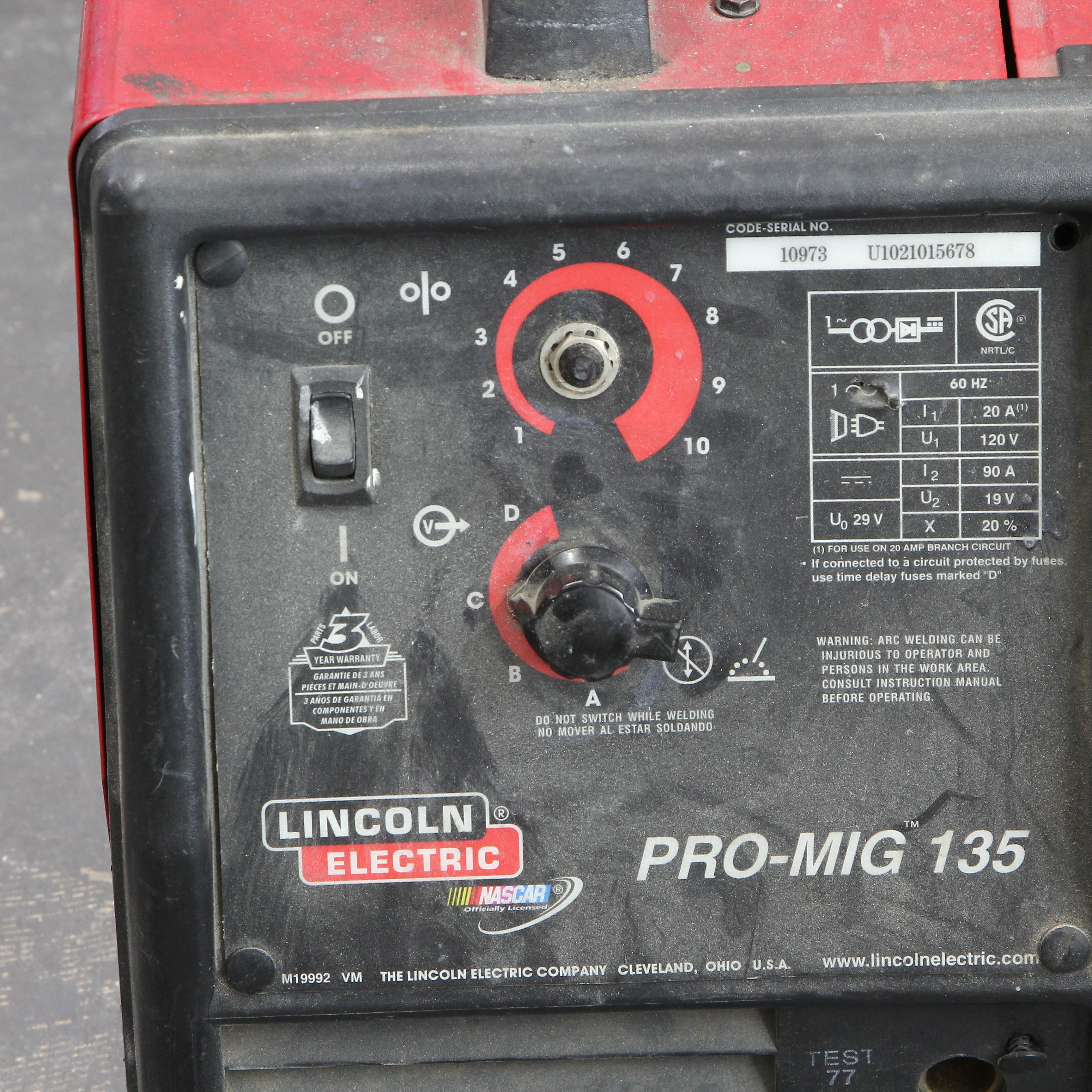 Lincoln Electric Pro Mig 135 welder for Sale in Torrance, CA OfferUp