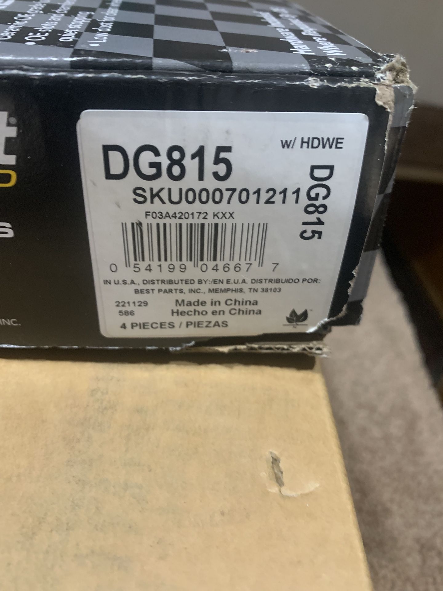 Duralast Brake Pads