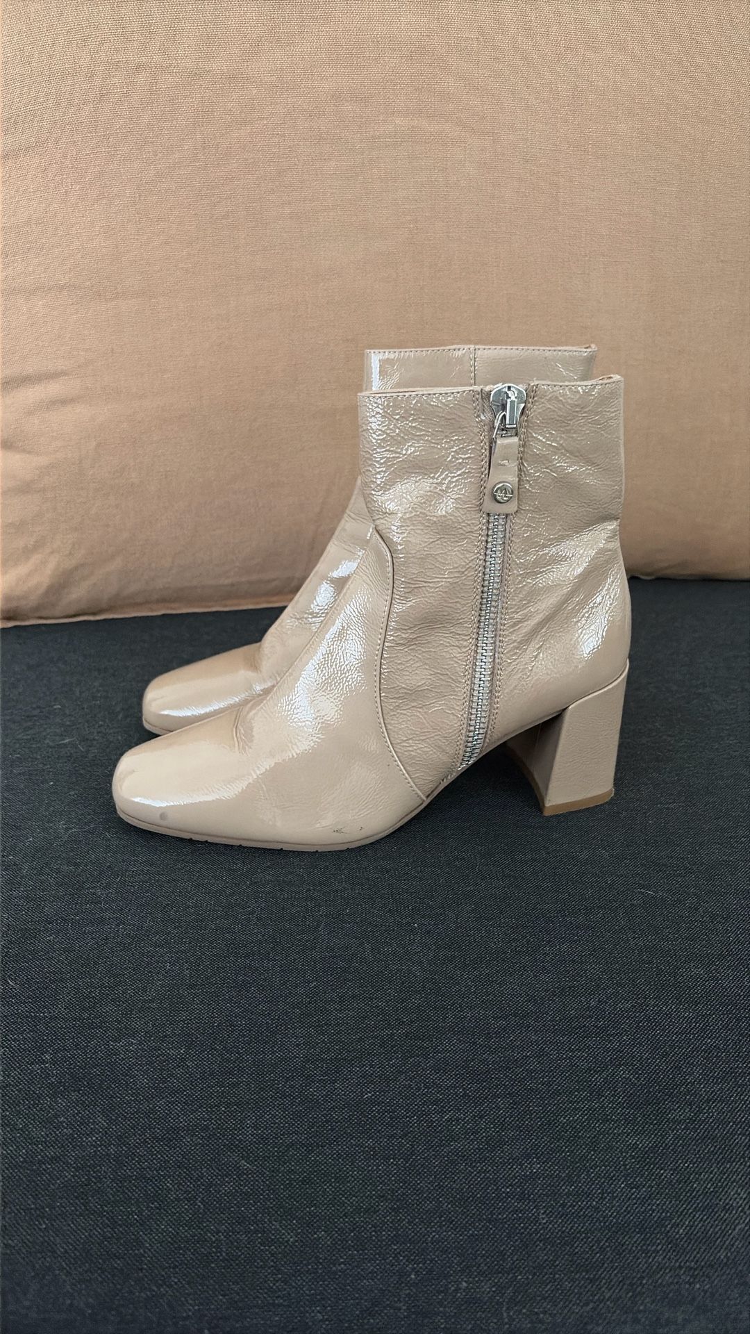 Beige Boots 