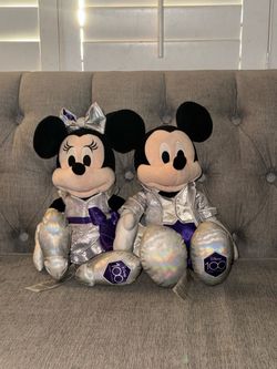 minnie and mickey 100 Year doll Plush stuffed animals
