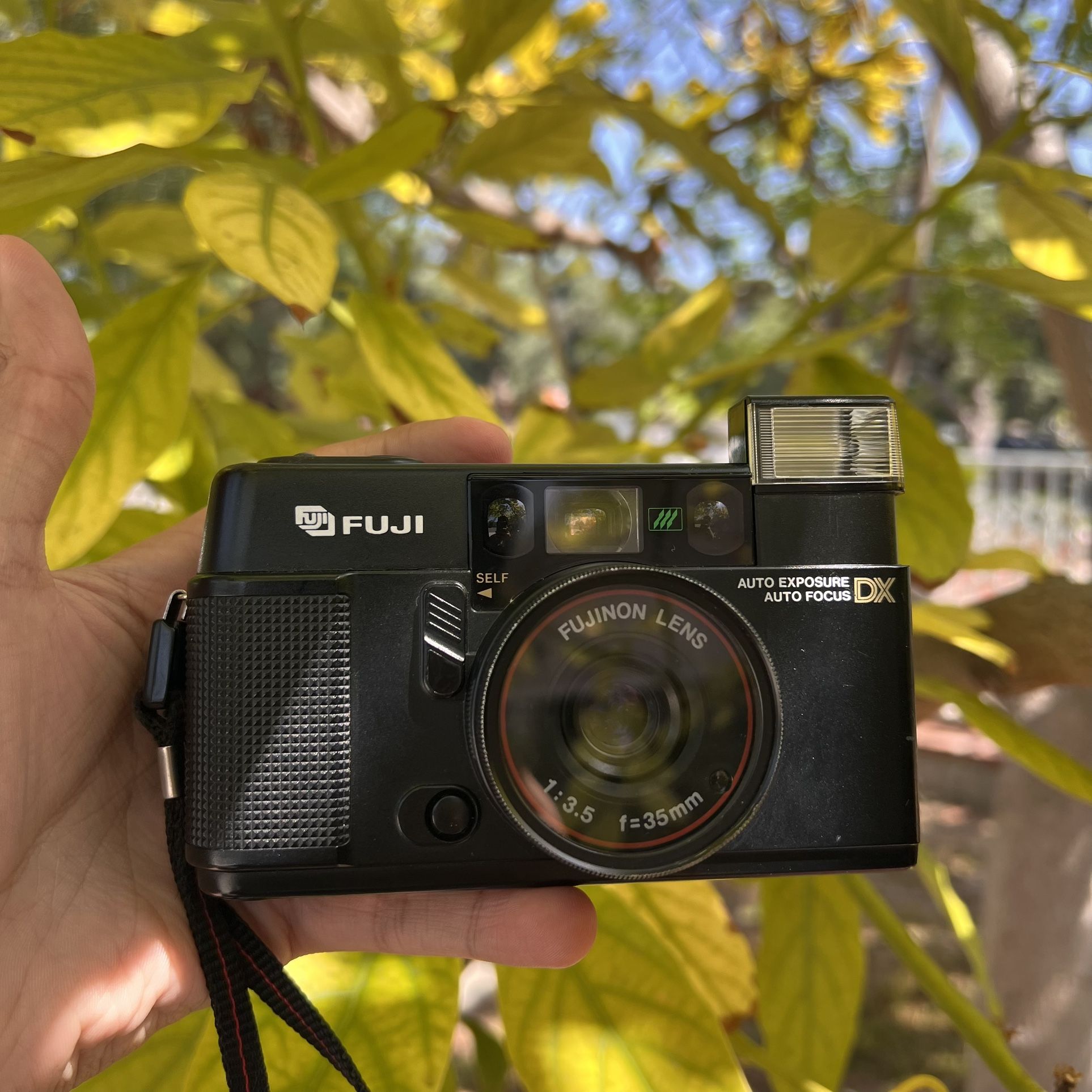 Fuji Auto-8 DX 35mm Point and Shoot Film Camera