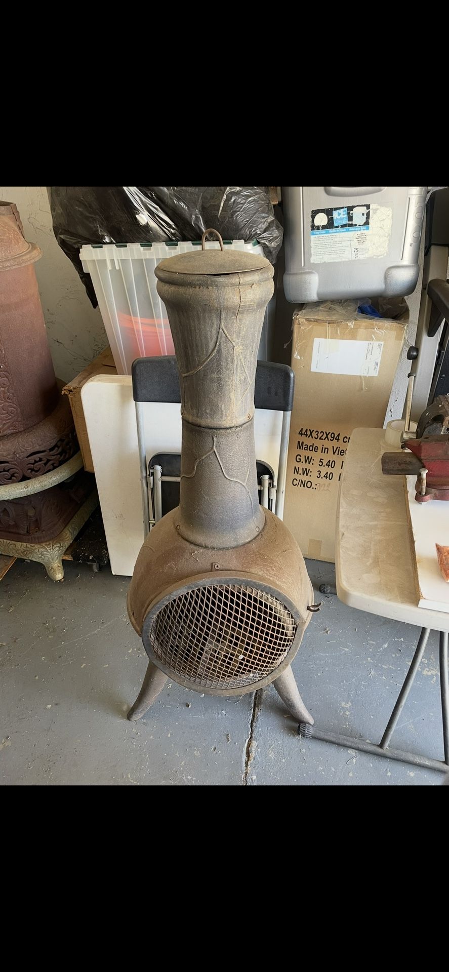 Cast Iron Woodburning Chimney