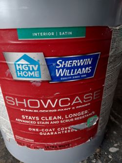 5 gallons Interior Satin dark gray paint