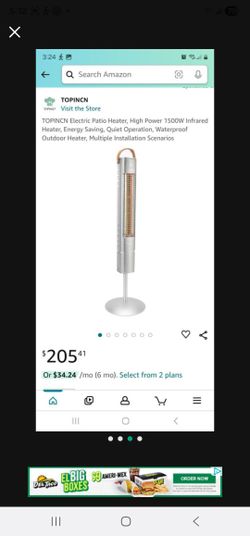 Electric Patio Heater 