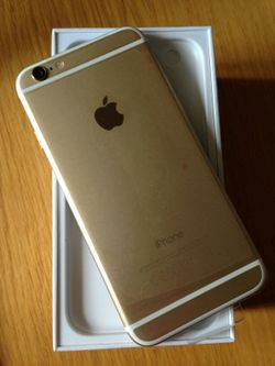 Iphone 6 Plus Gold New in Box Factory unlocked (or pay 0-90$ down, no credit check)
