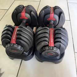 Bowflex 5-52.5lbs adjustable weights 