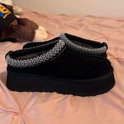 NEW Black Tazman Platform Uggs