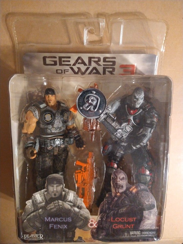 Neca Gears Of War 3 Marcus Fenix 8 Locust Grunt TRU Toys R Us Exclusive
