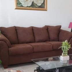 Brown Sofa
