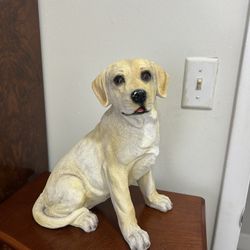 Labrador Dog Figurine – 12” Tall – Great Condition 