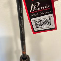Phenix Black Diamond Deckhand 8’6” 20-50lb Casting Conventional Rod