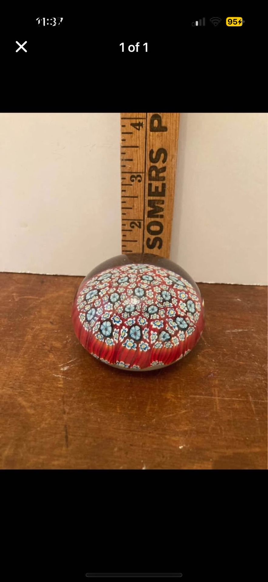 Murano Glass Paperweight