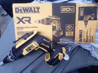 DeWalt brushless drywall screwgun