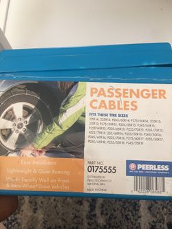 Tire chains (cables)