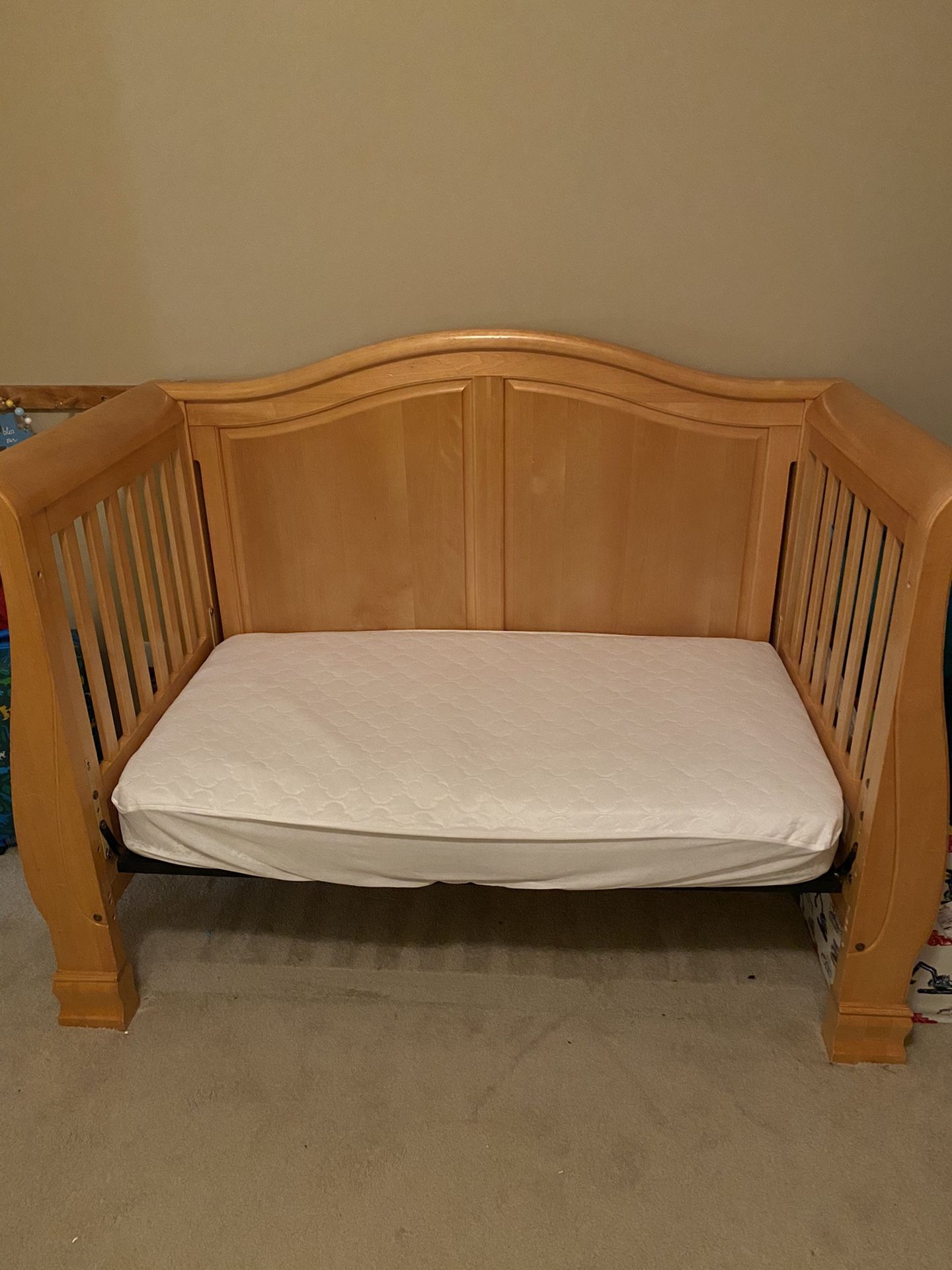 Baby Crib Set w/ Changing Table & Highboy