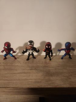 Spiderman Metal Figures
