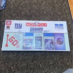 New York, Giants, Monopoly Game, Collectors, Edition