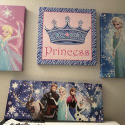 Wall decor frozen