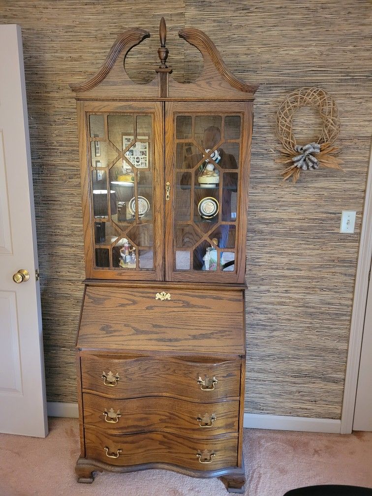 Vintage Secretary Desk/Cabinet