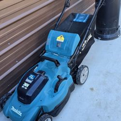 Makita 18v X2 Cordless 21" Walk Behind Lawn Mower 