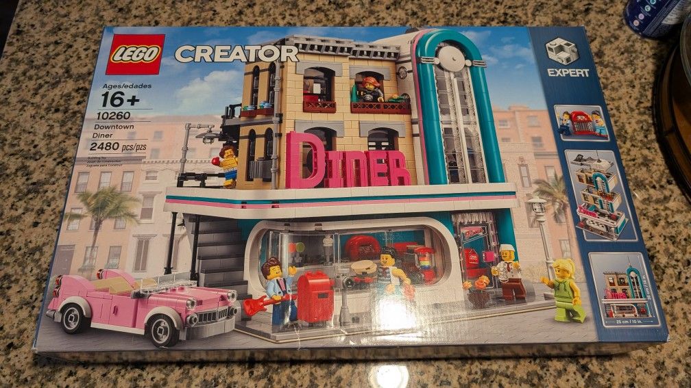 Lego 10260 Diner Brand New Sealed