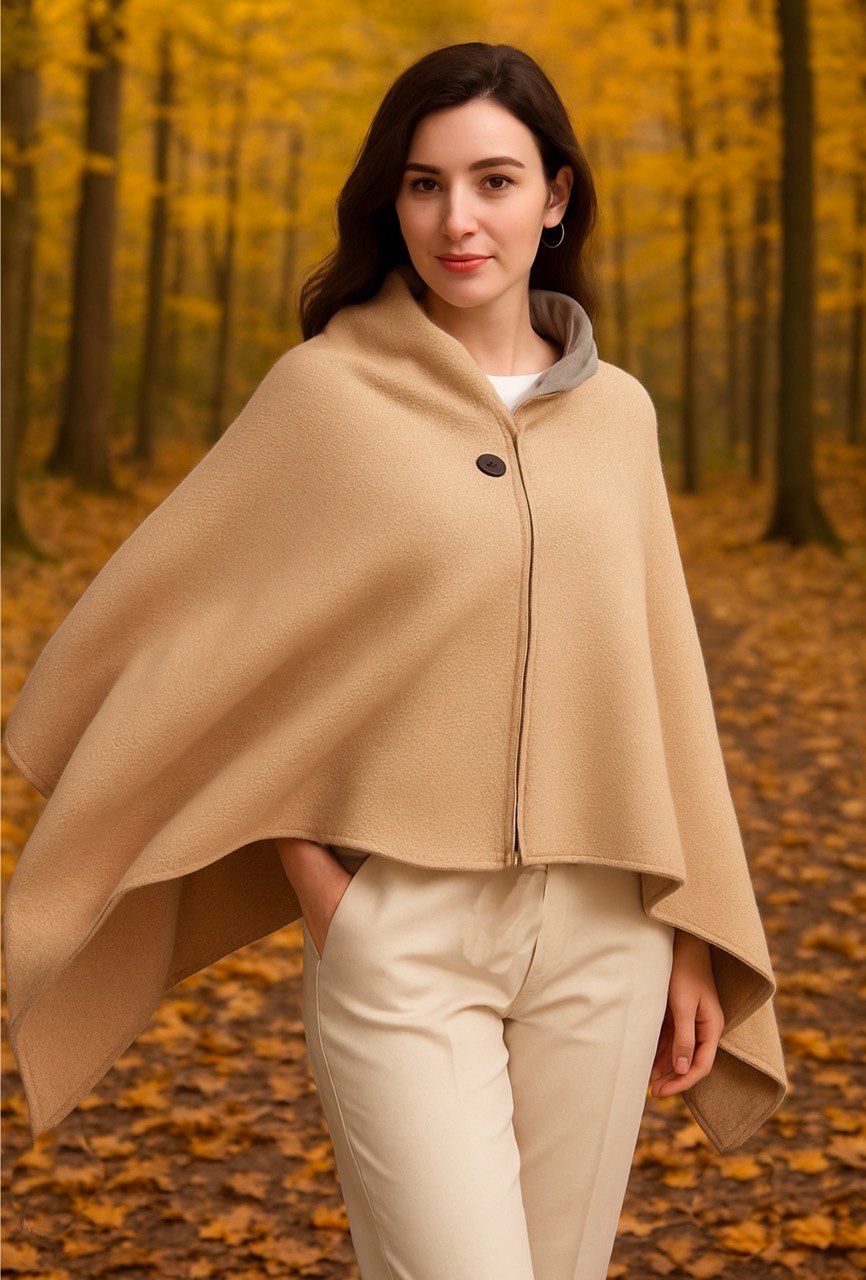 Women's heated shawl