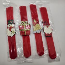 Christmas Slap Bracelets