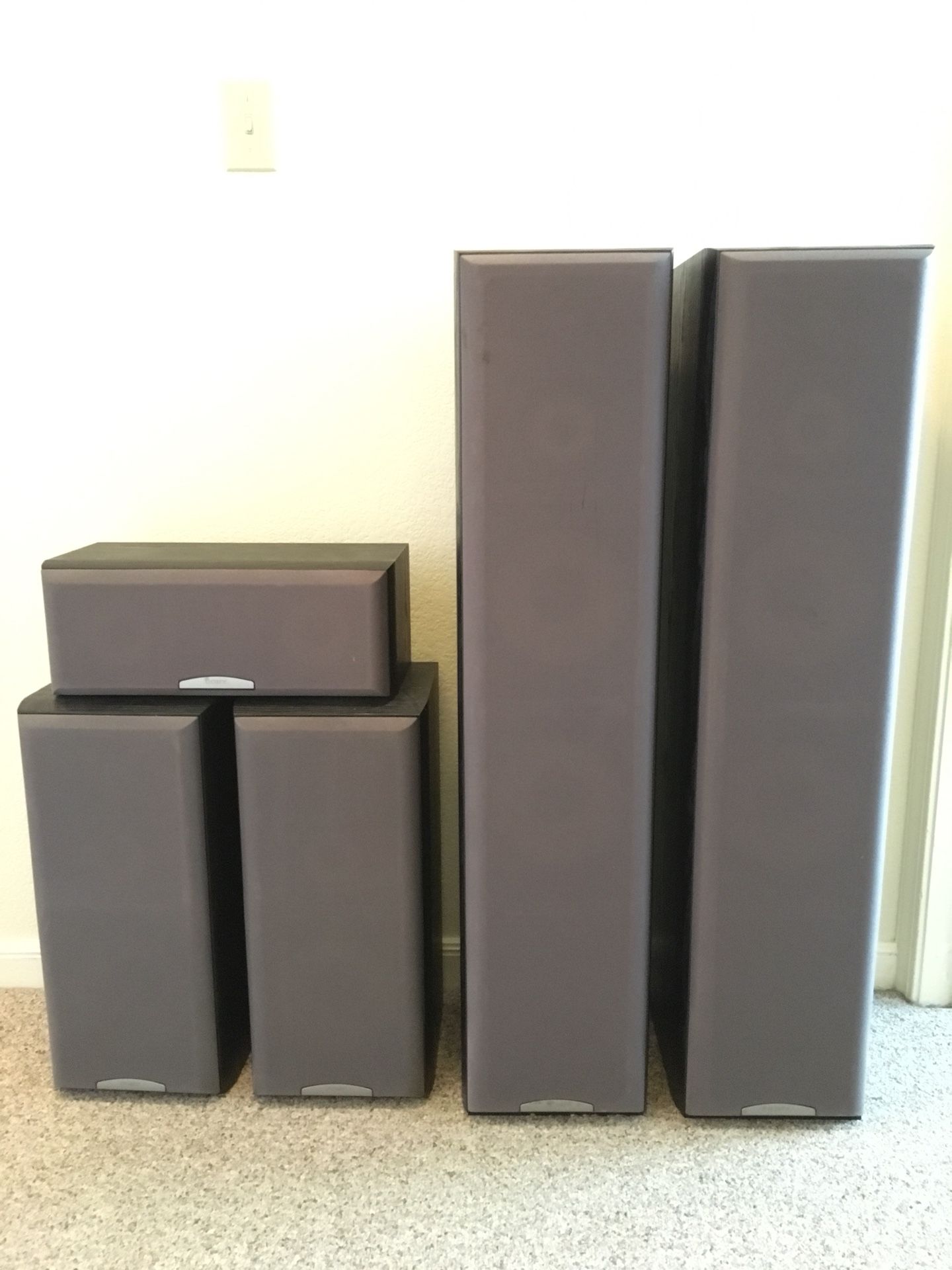Sony SS-MF750H Standing Speakers with Surround & Center Speakers