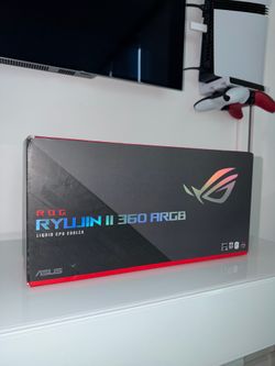 ASUS ROG Ryujin II 360 RGB All-in-one liquid CPU cooler 360mm Radiator UNTESTED