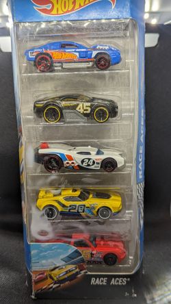 Hotwheels Race Ace 5pack