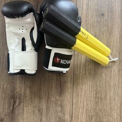 Kovers- Karate Gloves And nanchucku