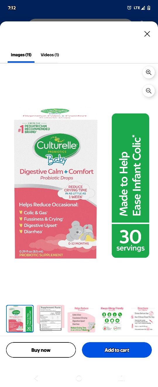 2 Boxes Culturelle Digestive Calm For Babies
