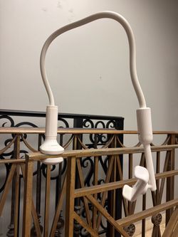 White gooseneck phone holder (Opa-Locka Fl)