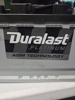 Duralast platinum agm technology battery H5 AGM