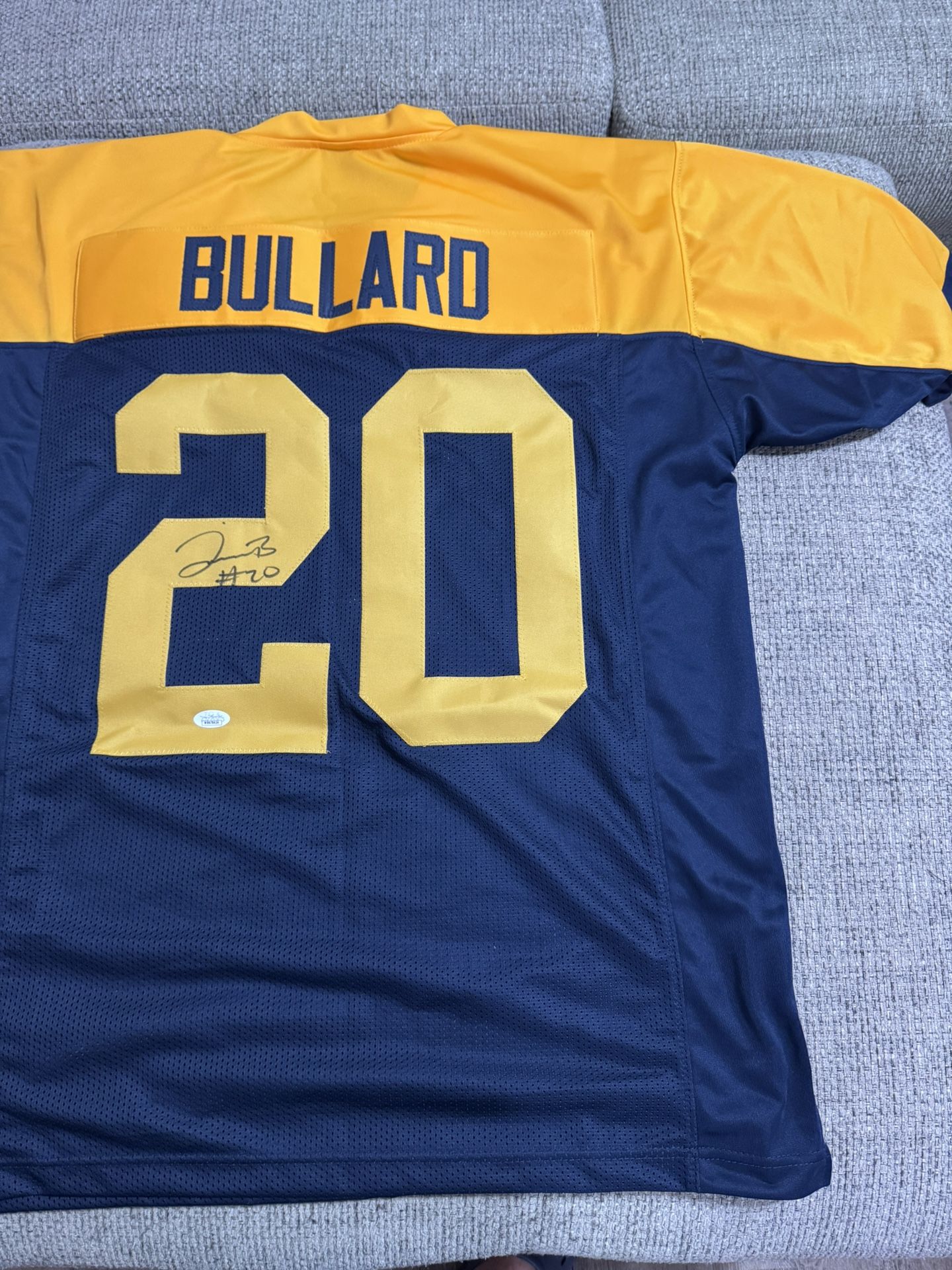 Javon Bullard Signed Autograph Custom Jersey - JSA Coa Sticker Only - Green Bay Packere