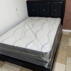 Full    Bed Frame With Mattress All New Furniture And Free Installation   Free Delivery 