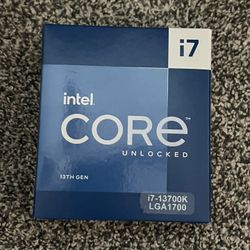 Intel Core  i7 13700k