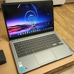 14" Lenovo Chromebook Laptop Intel Quad Core 3.7ghz 8GB Ram 128GB SSD