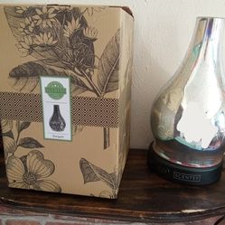 Scentsy Stargaze Diffuser SHINE Shade Reflective Wax Melt Warmer Light Teardrop Pedestal